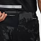 กางเกงวิ่งขาสั้น 4 นิ้วมีซับในผู้ชาย Nike Dri-FIT Run Division Stride