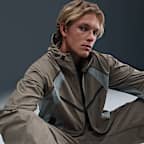 Nike Tech Men's Dri-FIT Woven Colour-Block Windrunner Loose Jacket