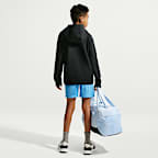 Sudadera con gorro sin cierre de lucha para niños talla grande Nike