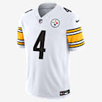 DK Metcalf Pittsburgh Steelers Men's Nike Dri-FIT NFL Limited Jersey - White
