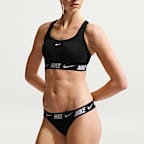 Nike Swim bikinibroek met bandjes