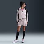 Träningsjacka Nike Sportswear med kvartslång dragkedja för tjejer