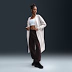 Cardigan oversized largo para mujer Nike Sportswear Phoenix Fleece
