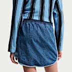 Nike Sportswear Collection Older Kids' (Girls') Denim Skirt