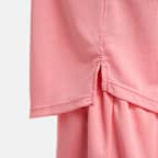 Nike One Older Kids' (Girls') Dri-FIT Short-Sleeve Training Top