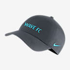 San Diego Wave FC Heritage86 Nike NWSL Soccer Cap - Flint Grey