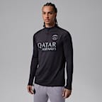 4e haut d'entraînement de foot Jordan Dri-FIT Paris Saint-Germain Strike pour homme
