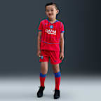 Ensemble 3 pièces de foot Nike Dri-FIT Total 90 Paris Saint-Germain 2025/26 Stadium 3e tenue pour enfant