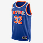 Jersey Nike Dri-FIT de la NBA Swingman para hombre New York Knicks Icon Edition 2022/23 - Azul enérgico
