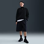 ナイキ スポーツウェア フェニックス プラッシュ ウィメンズ コージー フリース オーバーサイズド モックネック トップ