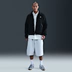 Nike Sportswear Club Men's High-Pile Fleece Coaches Jacket