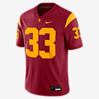 USC Trojans Men's Nike Dri-FIT College Game Jersey - Crimson