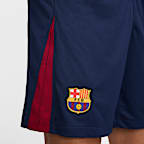 F.C. Barcelona 2024/25 Stadium Home Men's Nike Dri-FIT Football Replica Shorts