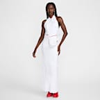 Hel baddräkt Nike x Jacquemus med hög hals för kvinnor