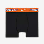 Ropa interior hasta la pretina "Just Do It" para niños talla grande (paquete de 3) Nike Dri-FIT