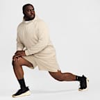 Shorts de alto rendimiento Dri-FIT de 18 cm sin forro con protección UV para hombre Nike Primary Fleece