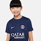 Paris Saint-Germain Academy Pro Older Kids' Nike Dri-FIT Football Short-Sleeve Knit Top