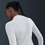Playera de manga larga slim con cuello alto para mujer Nike Sportswear Chill Knit