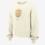 Seattle Reign Phoenix Fleece Women's Nike NWSL Crew-Neck Sweatshirt - Sail