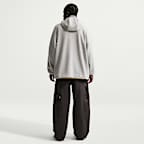 Nike Sportswear Club túlméretezett, francia frottír, kapucnis, belebújós férfipulóver