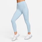 Nike Universa Women's High-Waisted 7/8 Leggings with No Front Seam