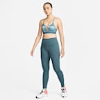Nike Indy Women's Light-Support Padded All-Over Print Sports Bra