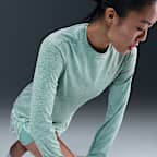 ナイキ スウィフト ウィメンズ Dri-FIT UV ロングスリーブ クルーネック ランニングトップ