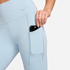 Nike Universa Women's High-Waisted 7/8 Leggings with No Front Seam