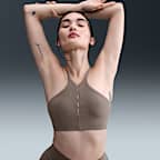 Nike One Keyhole Women's Light-Support Padded High-Neck Sports Bra