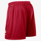 Shorts Nike Dri-FIT de la NFL para hombre Tampa Bay Buccaneers Sideline Reversible