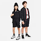 Shorts cargo para niños talla grande Nike Sportswear Club Fleece