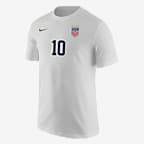 Playera de fútbol Nike para hombre Lindsey Horan USWNT - Blanco