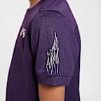 Nike Dri-FIT Kylian Mbappé Little Kids' ACD25 Short Sleeve Top and Shorts Set