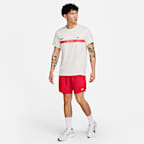 เสื้อวิ่งแขนสั้นผู้ชาย Dri-FIT UV Nike Miler