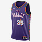 Jersey Nike Dri-FIT de la NBA Swingman para hombre Kevin Durant Phoenix Suns 2024/25 City Edition - Morado campo