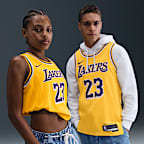 Los Angeles Lakers Icon Edition Men's Nike Dri-FIT NBA Swingman Jersey - Amarillo