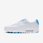 Nike Air Max 90 férficipő - Fehér/Aurora Blue/Fehér