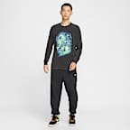 ナイキ メンズ ロングスリーブ バスケットボール Tシャツ