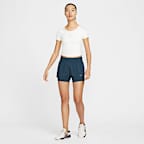 Nike Dri-FIT One Women's Mid-rise 8cm (approx.) 2-in-1 Shorts