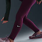 Nike One Big Kids' (Girls') Dri-FIT High-Waisted Leggings