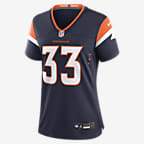 Javonte Williams Denver Broncos Women's Nike NFL Game Football Jersey - Navy