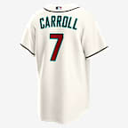 Jersey Nike de la MLB Replica para hombre Corbin Carroll Arizona Diamondbacks