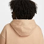 Sudadera con gorro con cierre completo oversized para mujer Nike Sportswear Phoenix Fleece (talla grande)