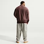 Nike Solo Swoosh Fleece Çeyrek Fermuarlı Erkek Üstü