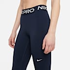 Nike Pro Women's Mid-Rise Mesh-Panelled Leggings