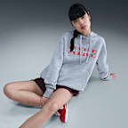 Nike Sportswear Phoenix Fleece ekstra stor hettegenser til dame