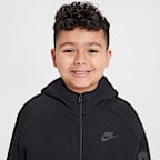 Sweat à capuche et à zip Nike Sportswear Tech Fleece pour ado (taille élargie)