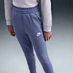 Pants ajustados de cintura alta para niñas talla grande Nike Sportswear Club Fleece