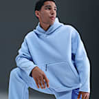 Sudadera con gorro de tejido Fleece oversized para hombre Nike Tech