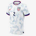 Trinity Rodman USWNT 2025 Stadium Home Big Kids' Nike Dri-FIT Soccer Jersey - White